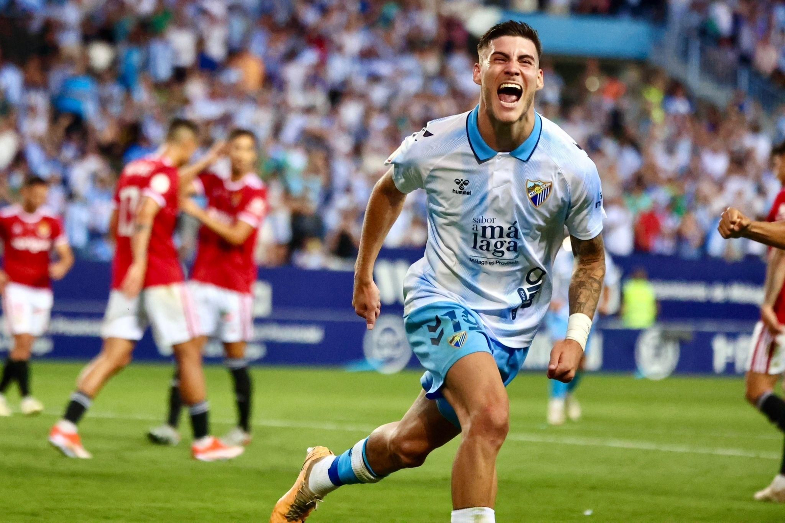 El Málaga CF-Nàstic, en fotos