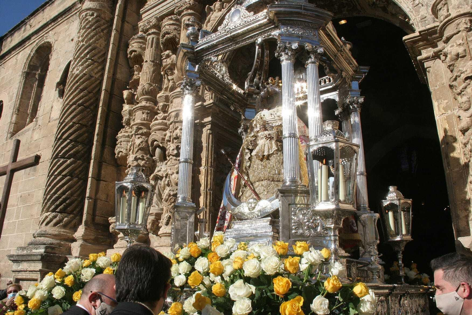 Salida extraordinaria de la Patrona, la Virgen de los Milagros