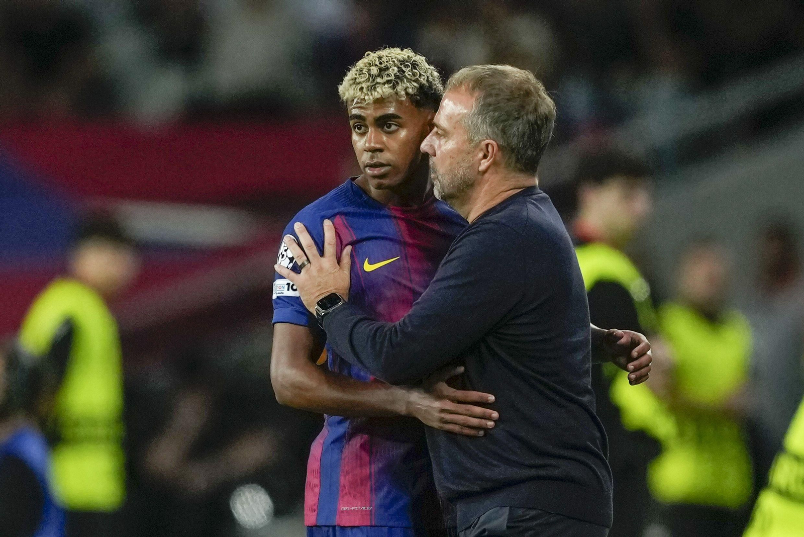 Las fotos del Barcelona-Olympiacos