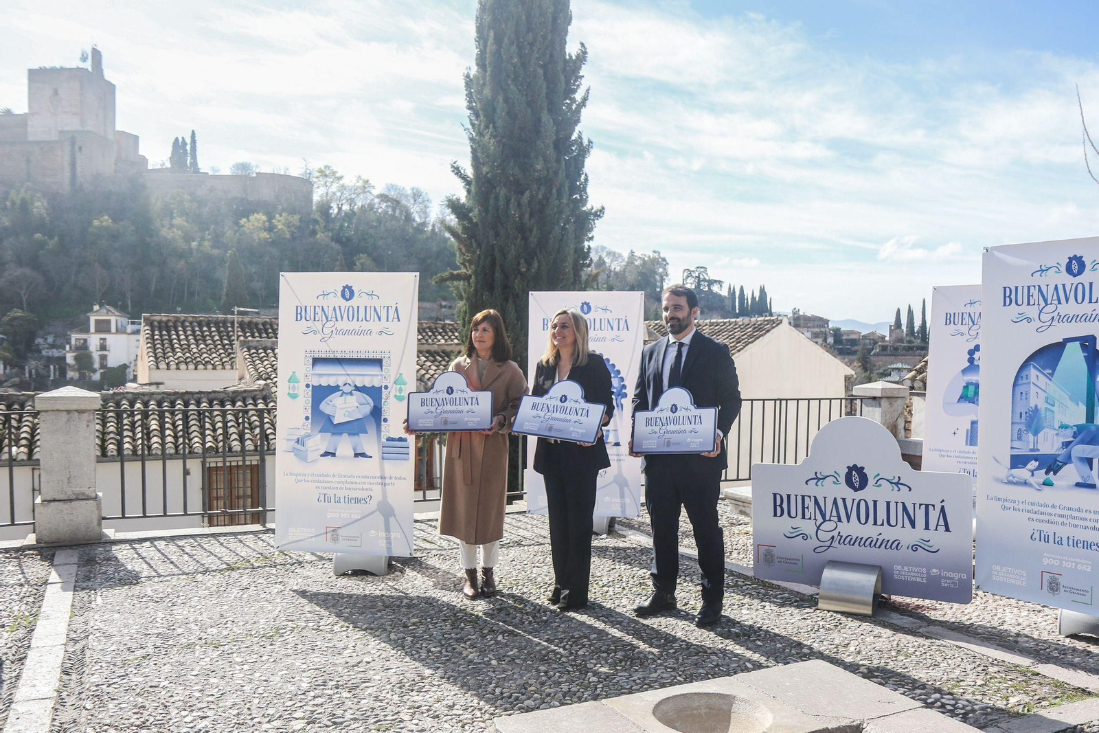 Presentación de la campaña en la Placeta de Carvajales.