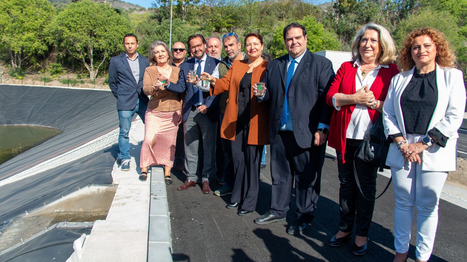 El agua regenerada servirá para dar servicio a esta zona de la comarca