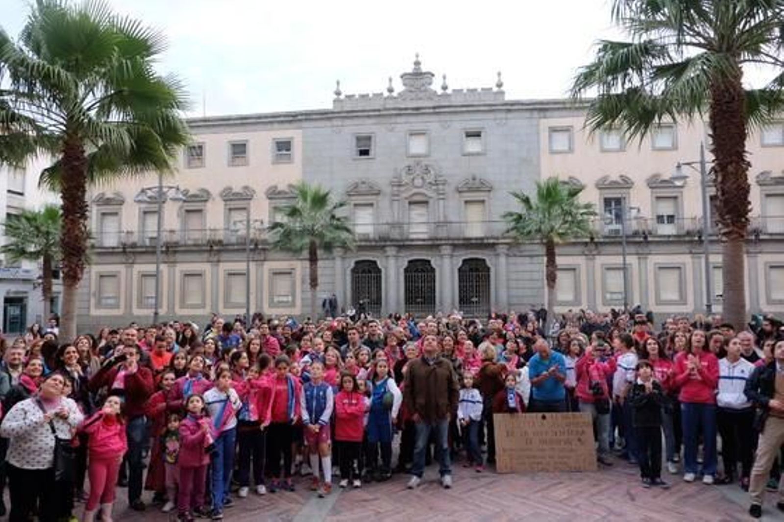 Recibimiento al Conquero en Huelva