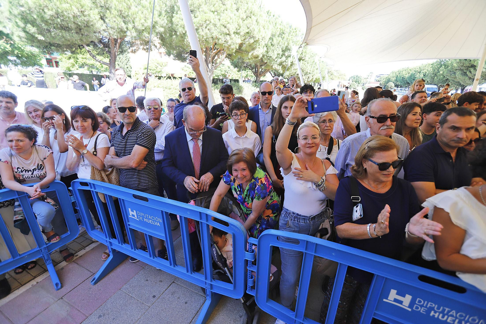 Imágenes de los actos de la Guardia Civil  en Huelva 12 de octubre, Día del Pilar