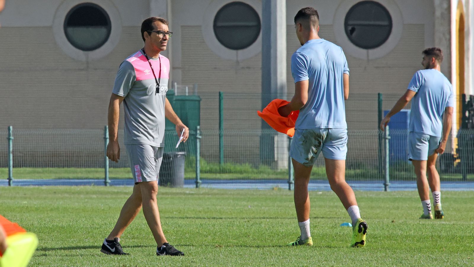 Entrenamiento del Xerez DFC en el 'Pepe Ravelo'