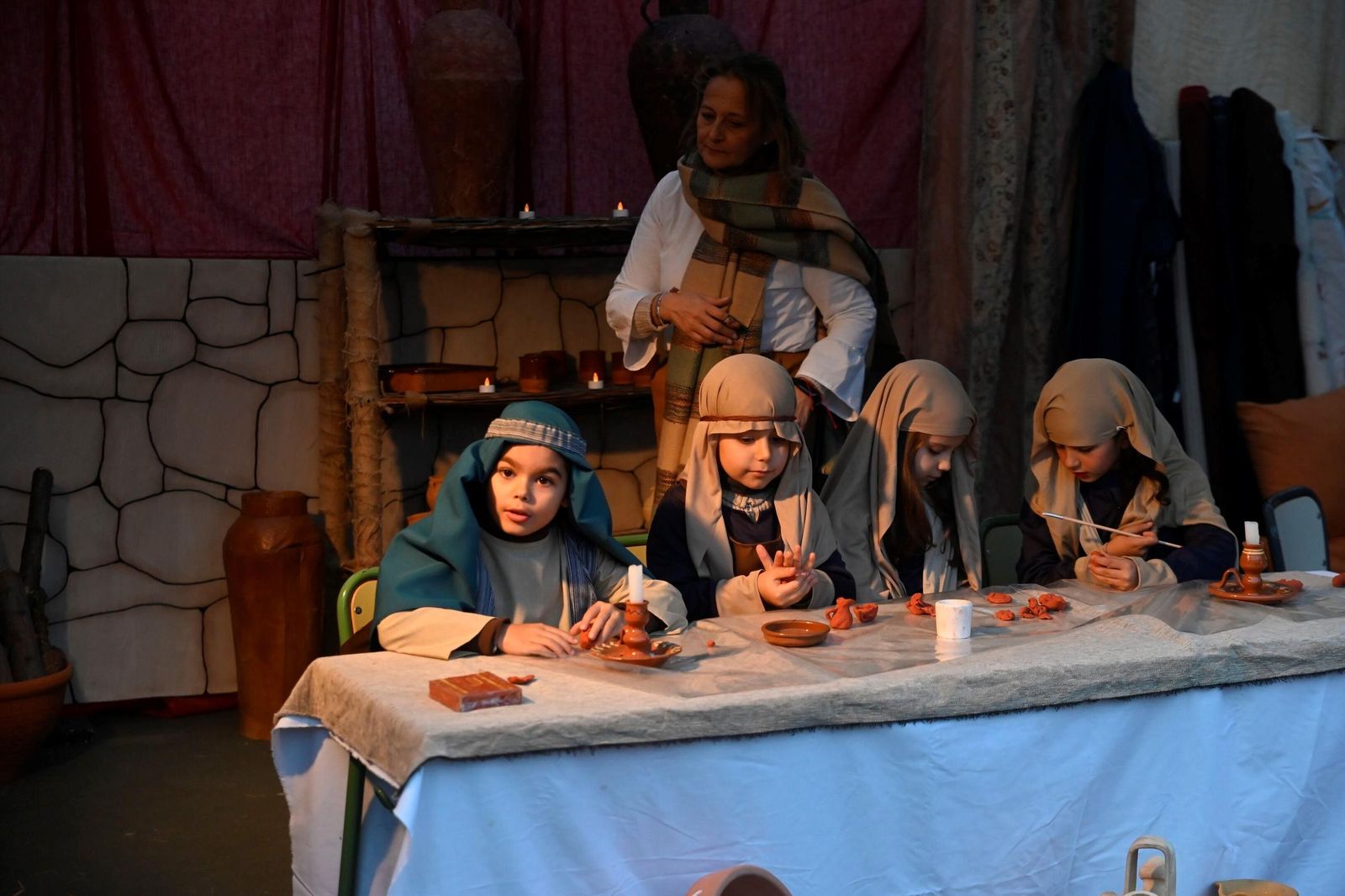 Las mejores imágenes del belén viviente de Salesianos de Córdoba