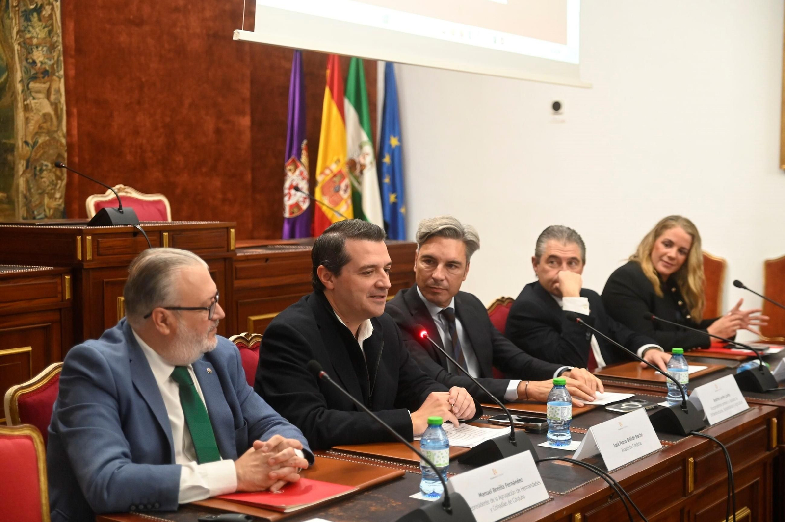La presentación de los pregoneros, exaltadores y cartelistas de la Semana Santa y Glorias de Córdoba 2026, en fotos