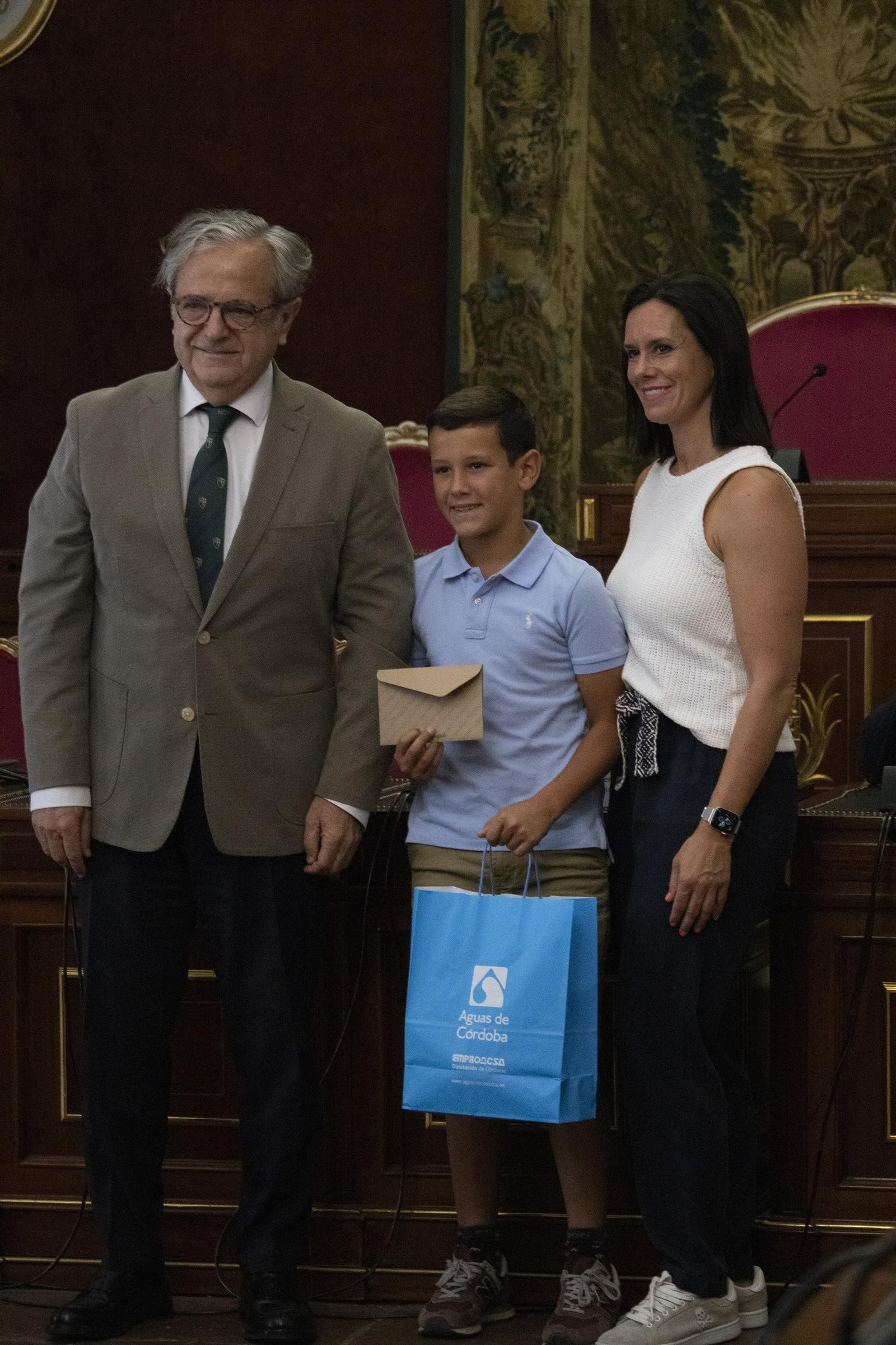 Las mejores imágenes de la entrega de premios del II Certamen de Dibujos en conmemoración del Día Mundial del Agua