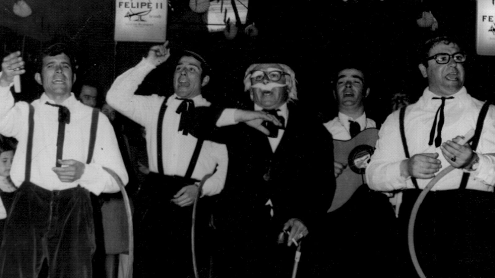 'Los cristobalitos', pimer premio de chirigotas en 1970.