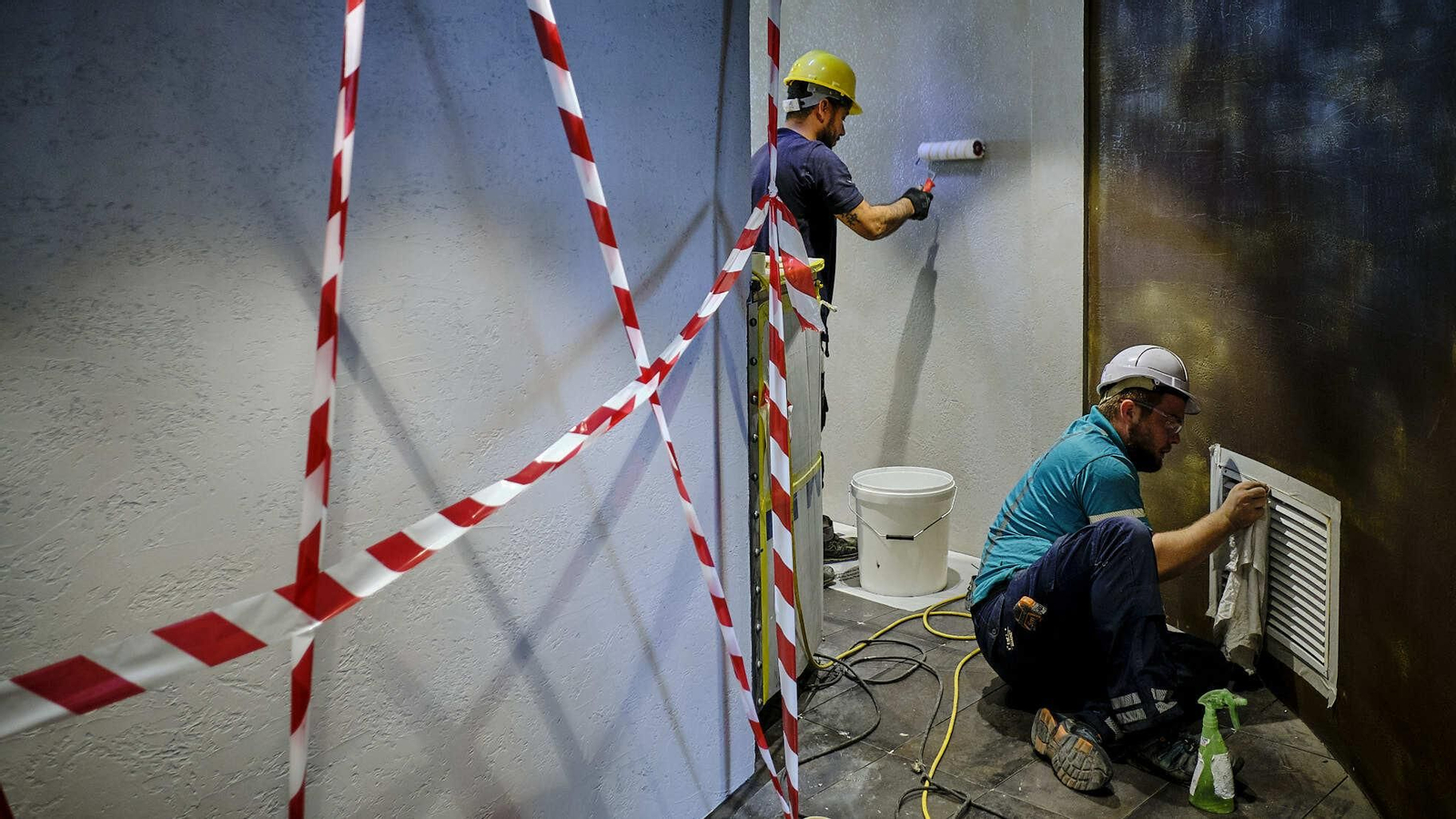 Obras en el buque 'Oasis of the Seas' Obras en el buque 'Oasis of the Seas'