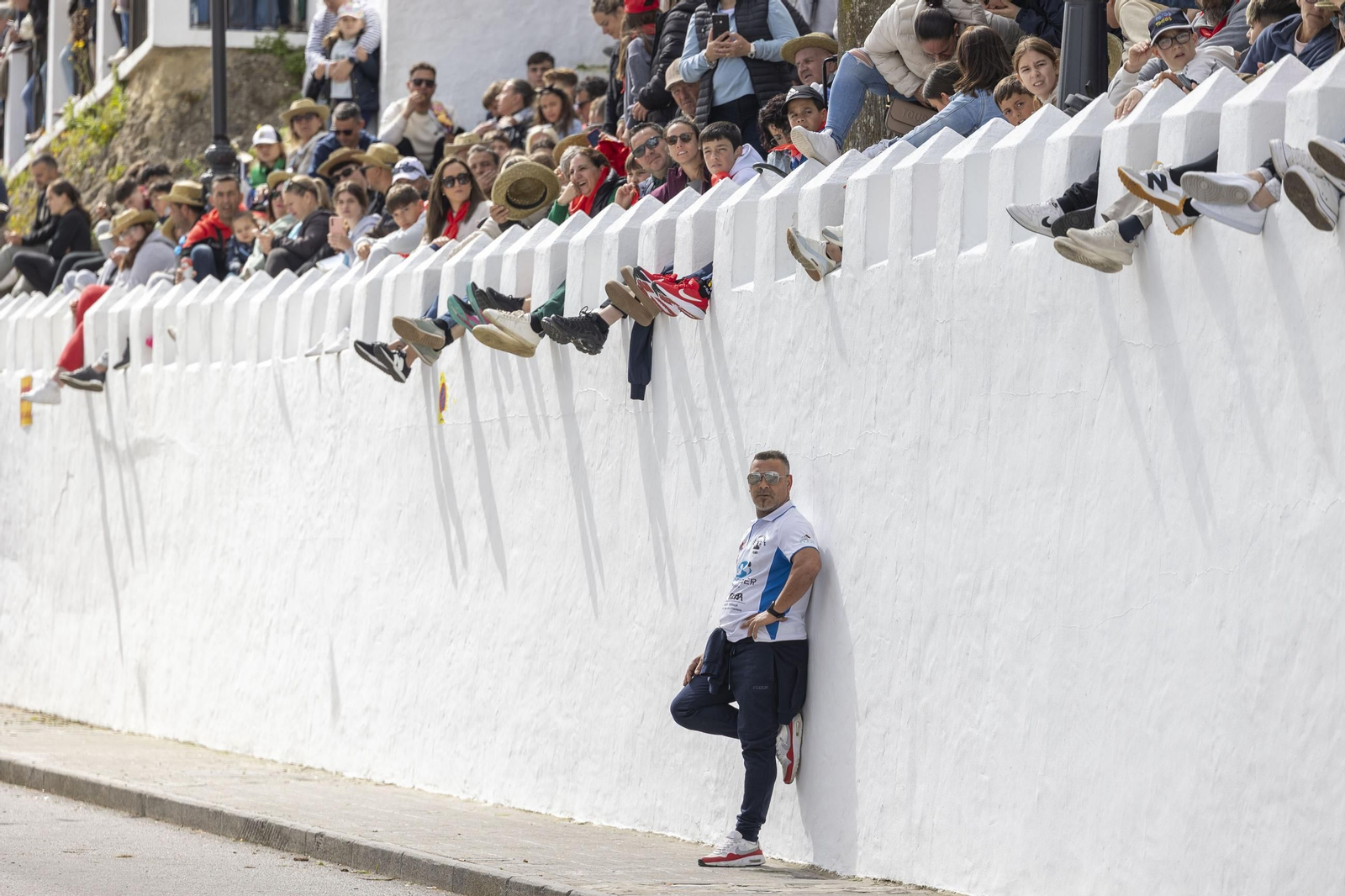 Las imágenes del Toro Embolao de Vejer 2025