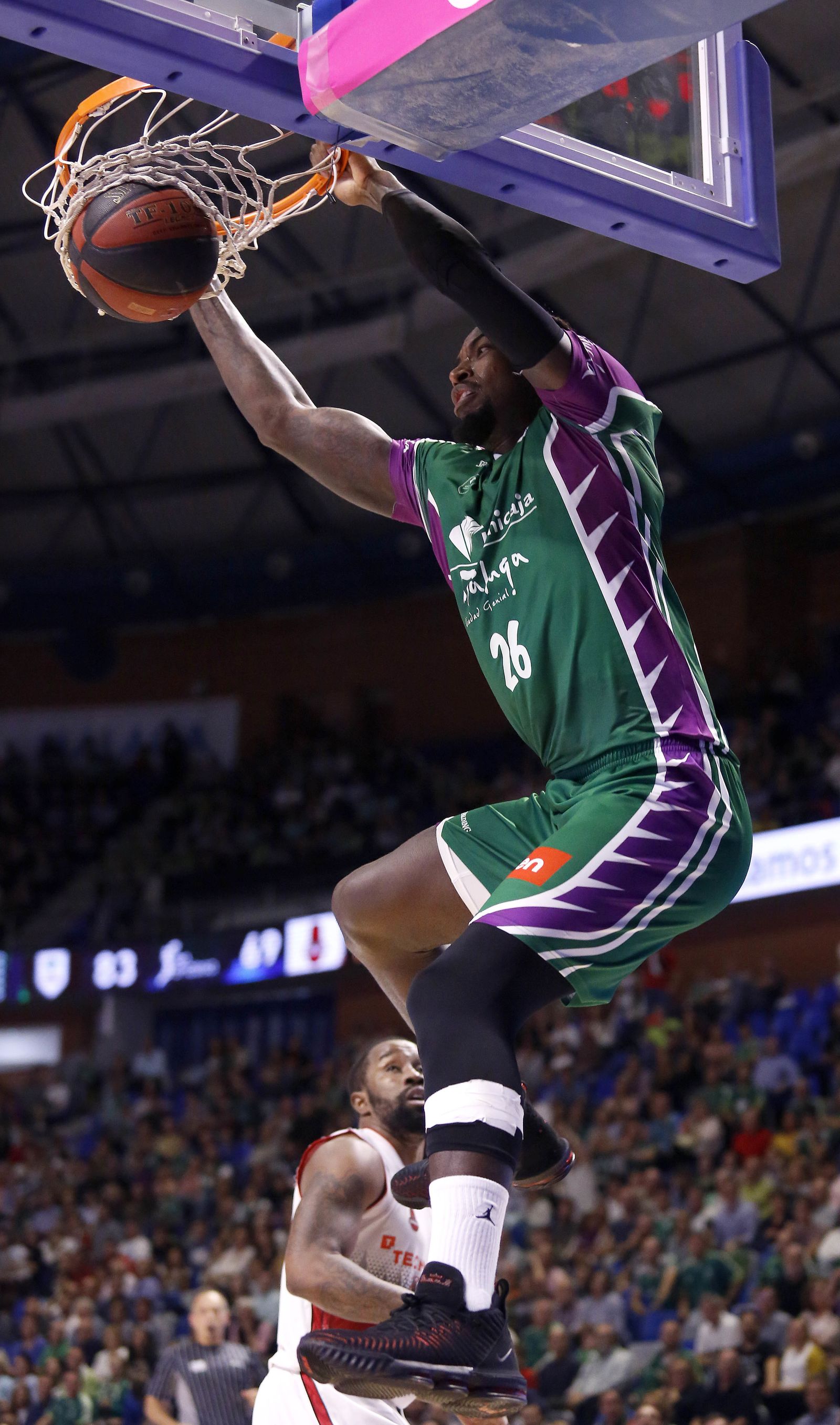 Las imágenes del Unicaja-Tecnyconta Zaragoza