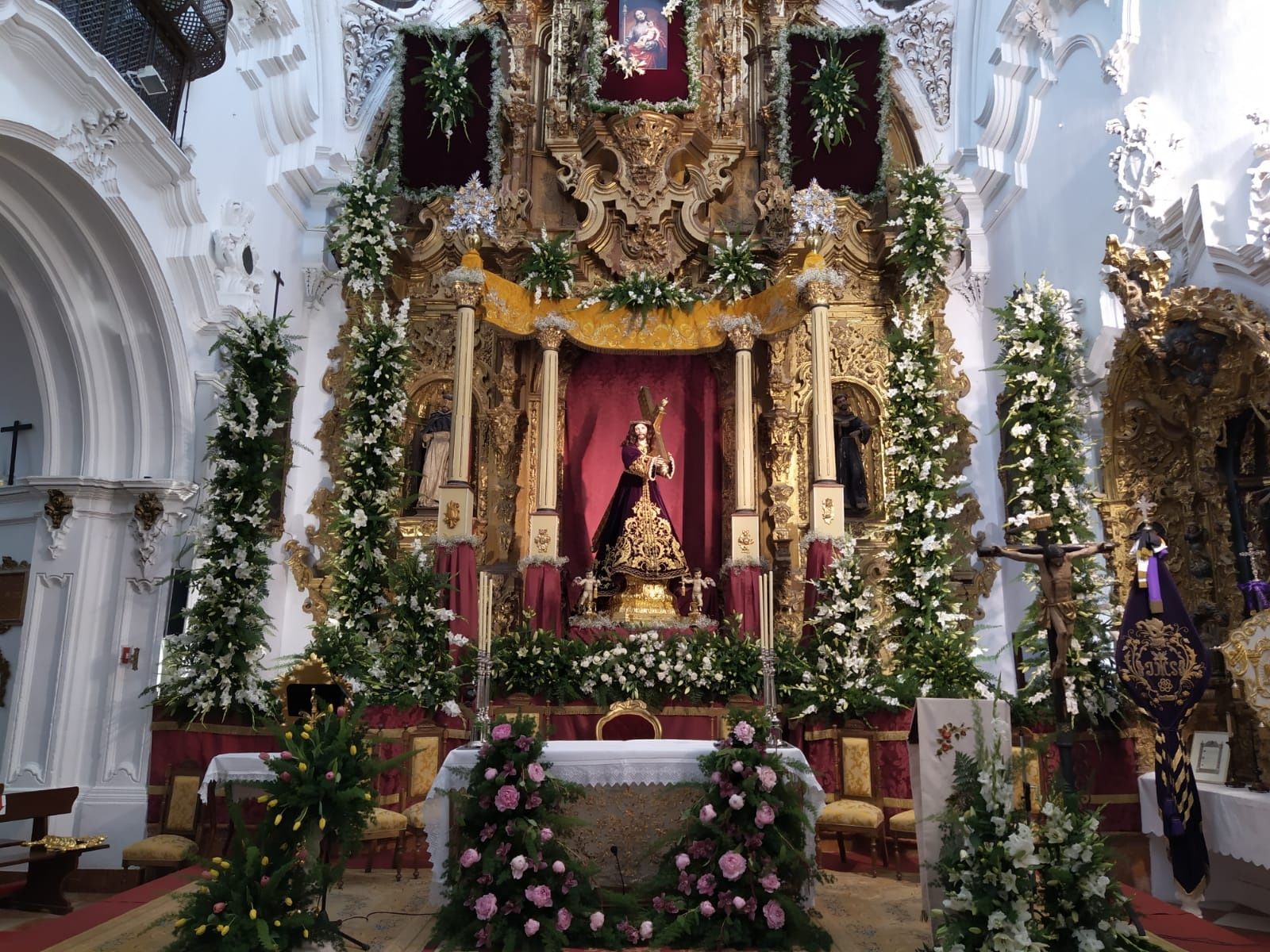 Retablo de Jesús Nazareno en Priego de Córdoba.