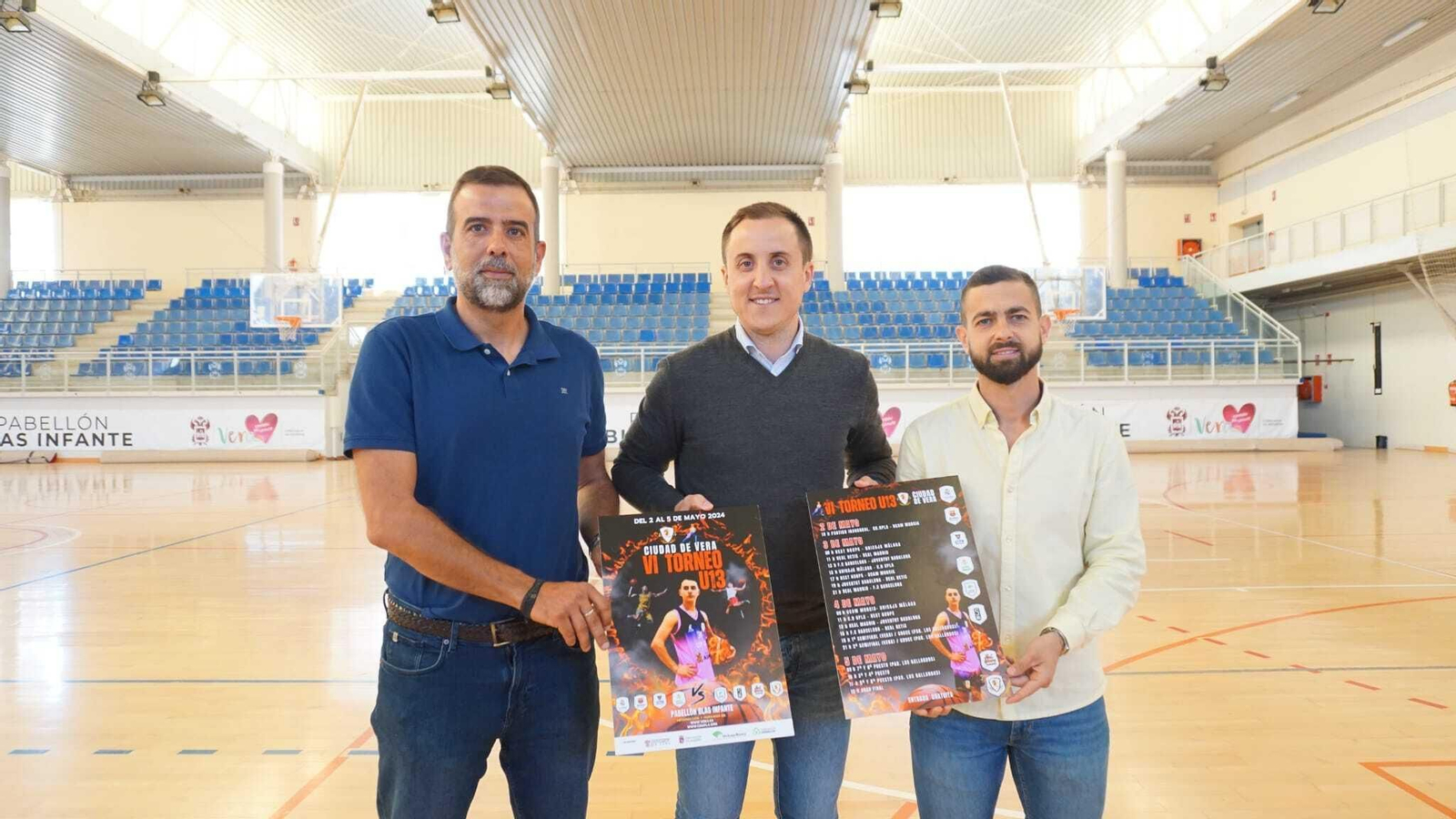 Presentación de la sexta edición del torneo de baloncesto U13 Ciudad de Vera. Presentación de la sexta edición del torneo de baloncesto U13 Ciudad de Vera.