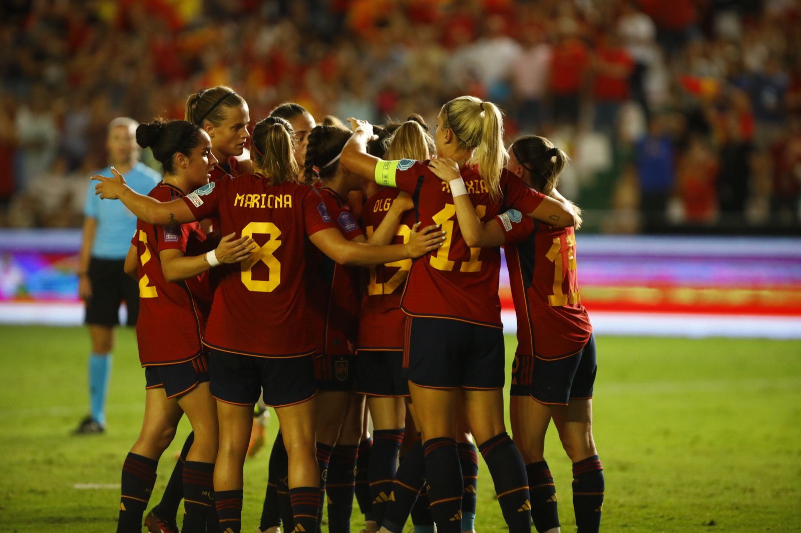 Las mejores fotos de la victoria de España ante Suiza en El Arcángel de Córdoba