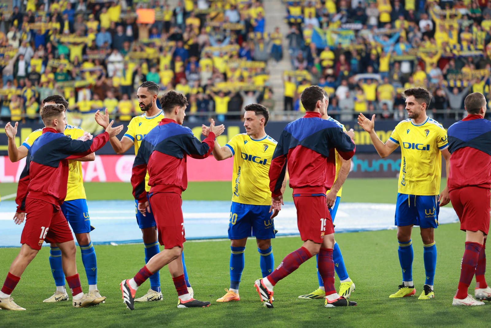Las mejores imágenes del partido Cádiz Cf -Barcelona