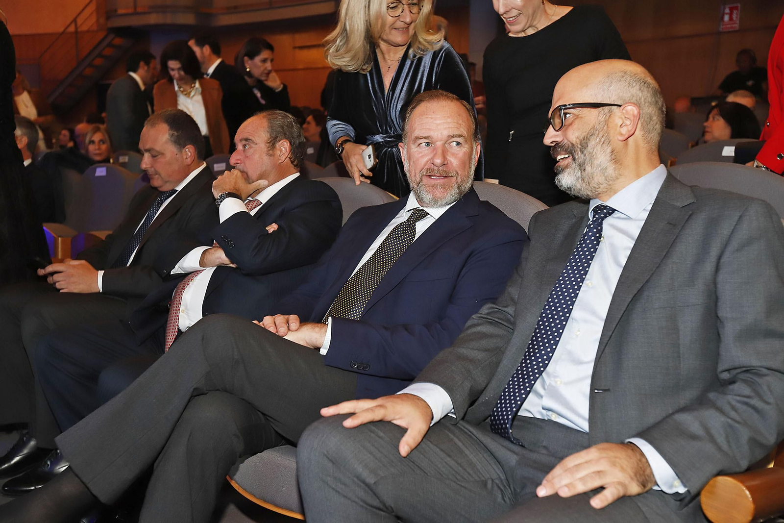 Imágenes de la recepción a los invitados a la gala del 40 aniversario de Huelva Información