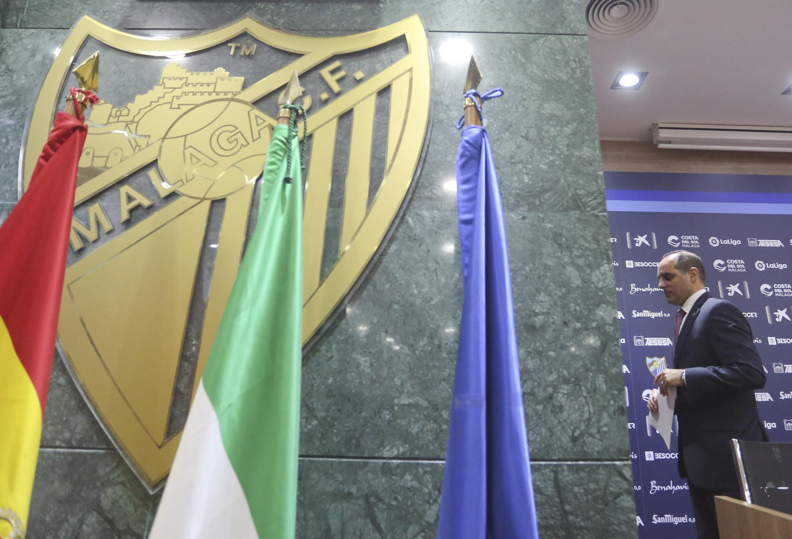 La rueda de prensa de Richard Shaheen, en fotos