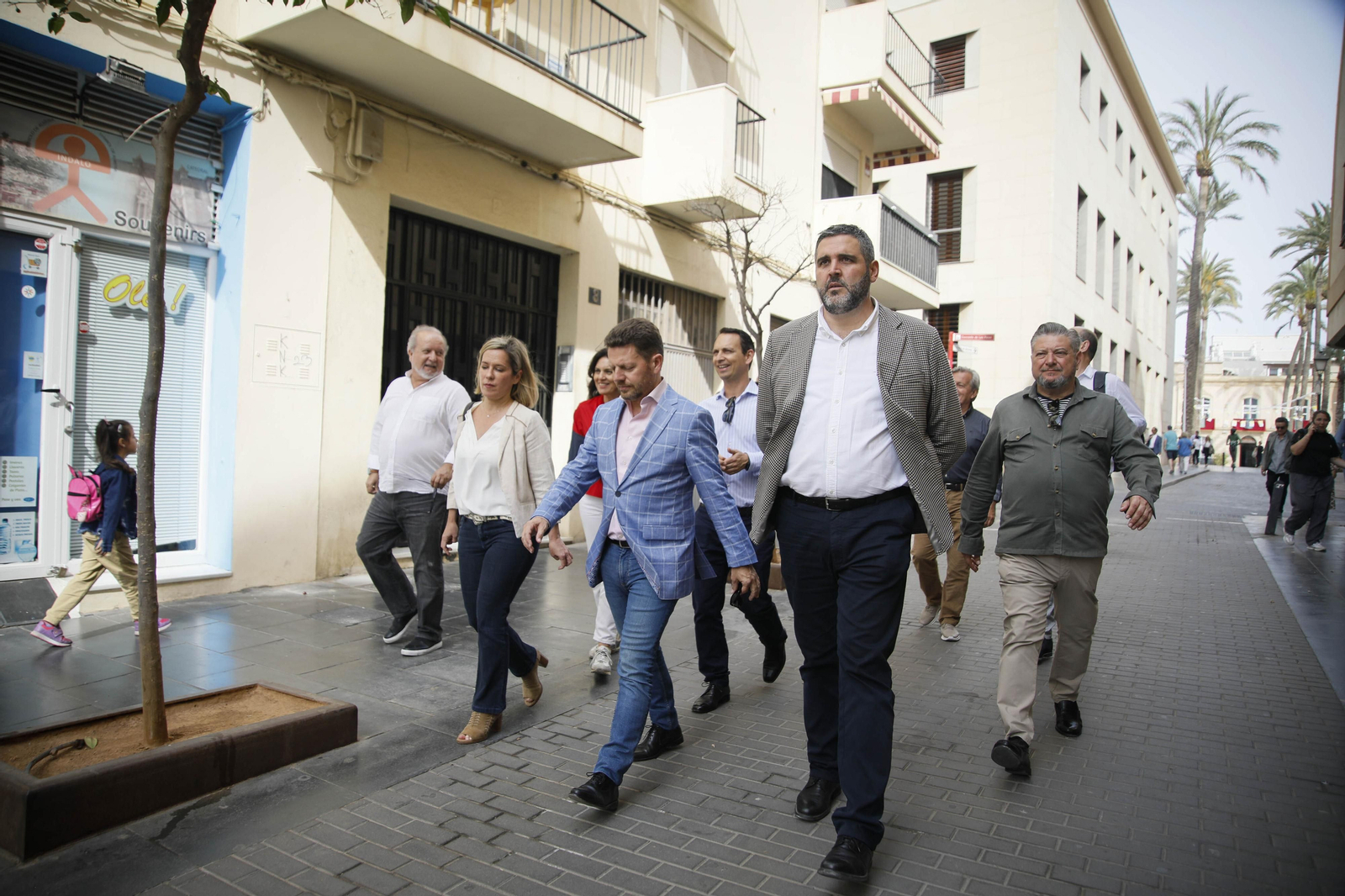 Imágenes del recorrido ‘Almería en la mirada’ de Jose María Mellado