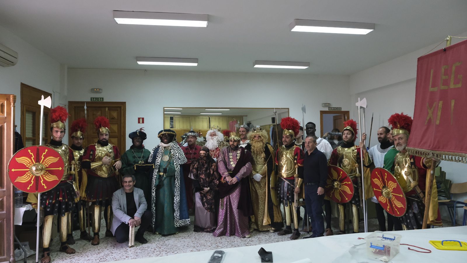 Imágenes del Auto Sacramental de los Reyes Magos de Los Gallardos