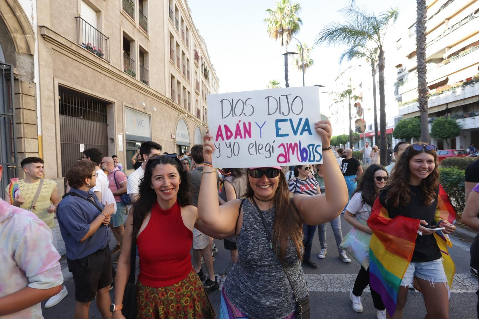 Manifestación por el Orgullo 2024 en Jerez