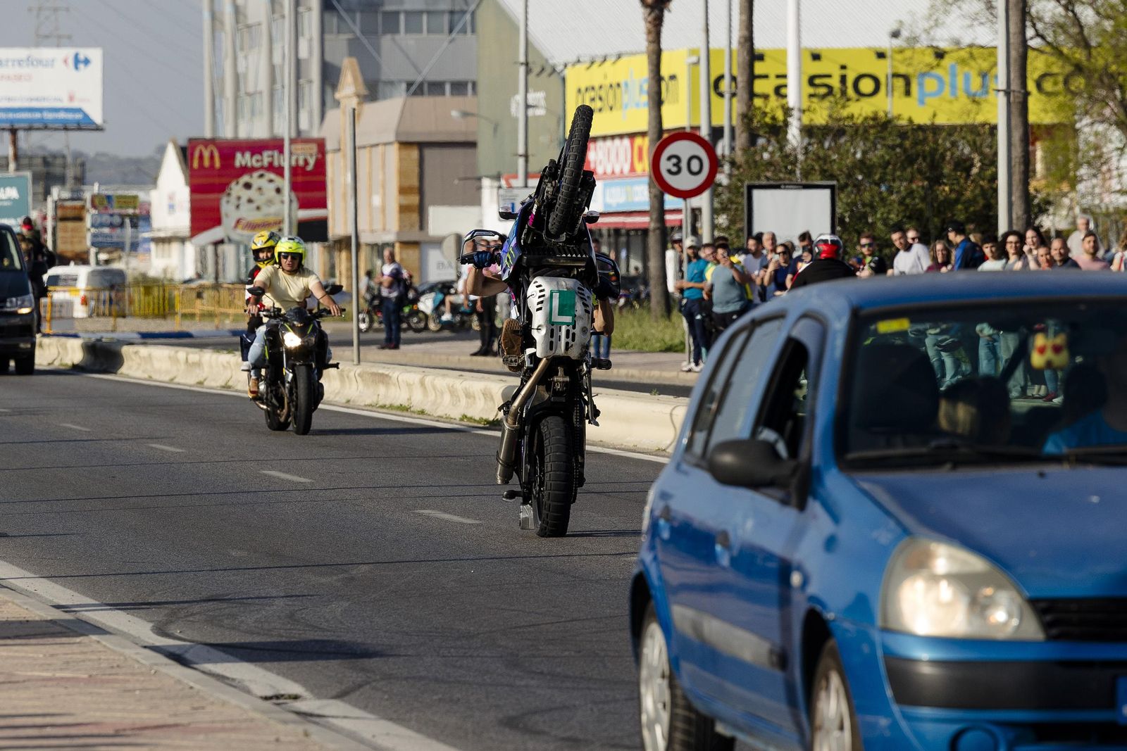 Las imágenes del viernes de Motorada en El Puerto por el Gran Premio de Motociclismo de Jerez 2025