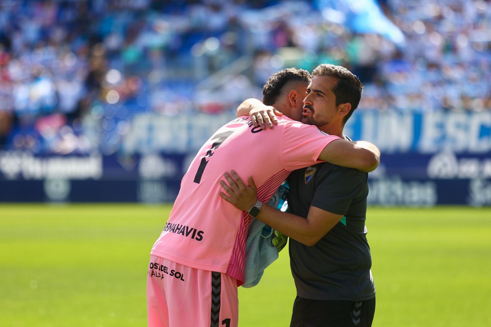 El Málaga CF - Intercity, en fotos