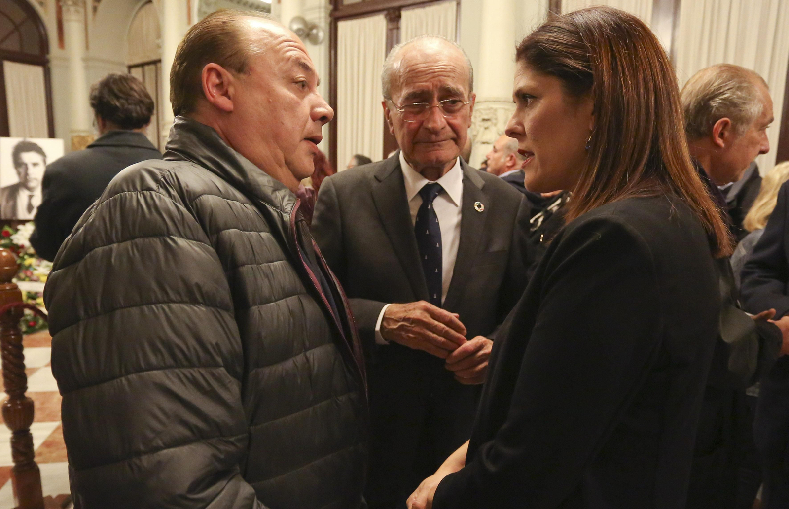 Las fotos de la capilla ardiente de Eugenio Chicano