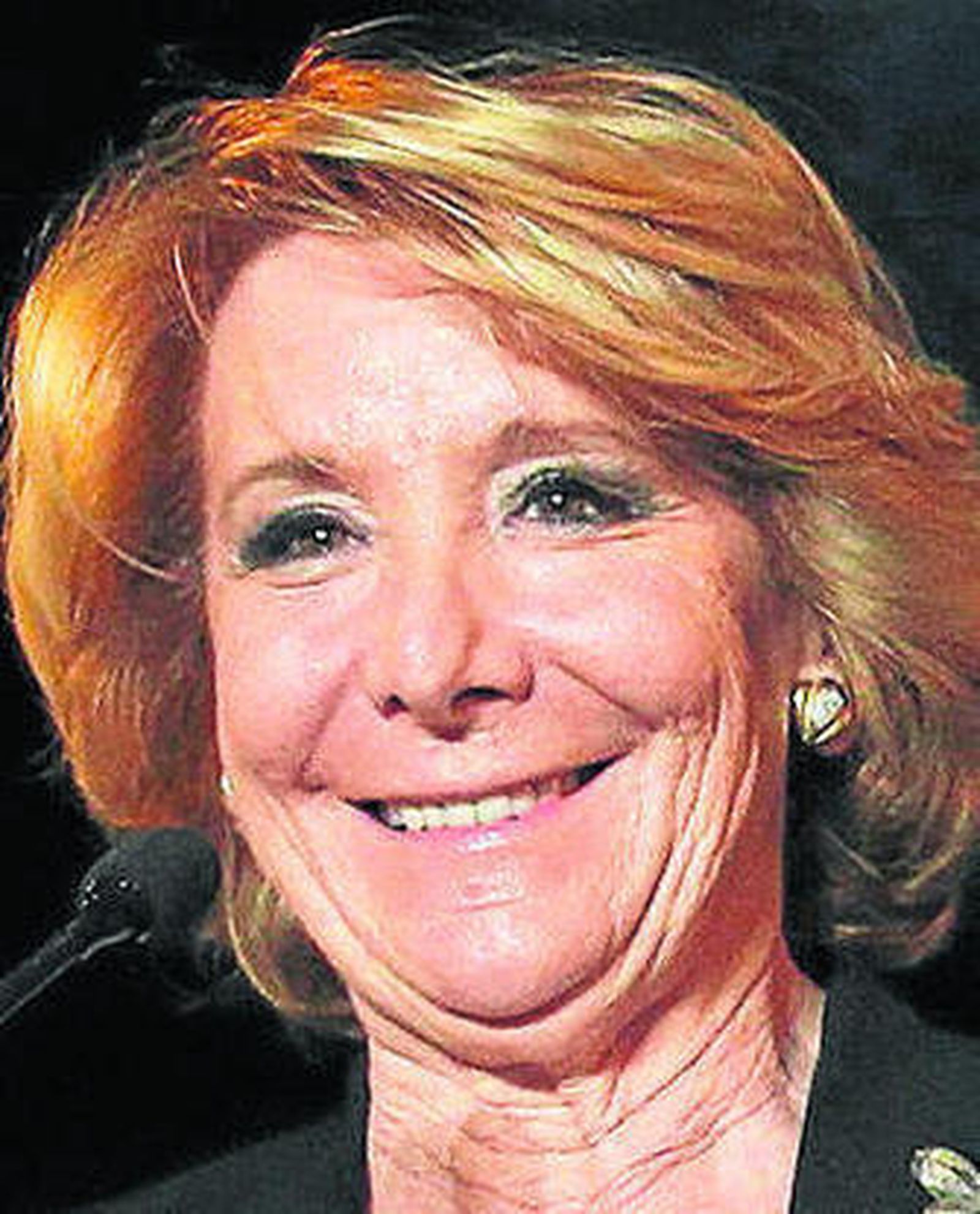Esperanza Aguirre.