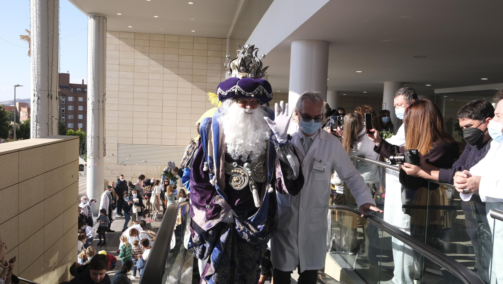 Los Reyes Magos en el Hospital Torrecárdenas de Almería