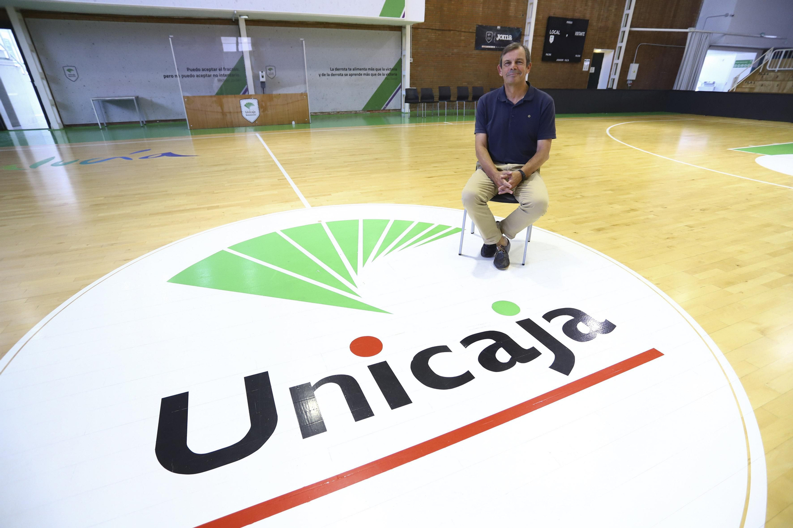 Juanma Rodríguez, en la pista principal de Los Guindos.