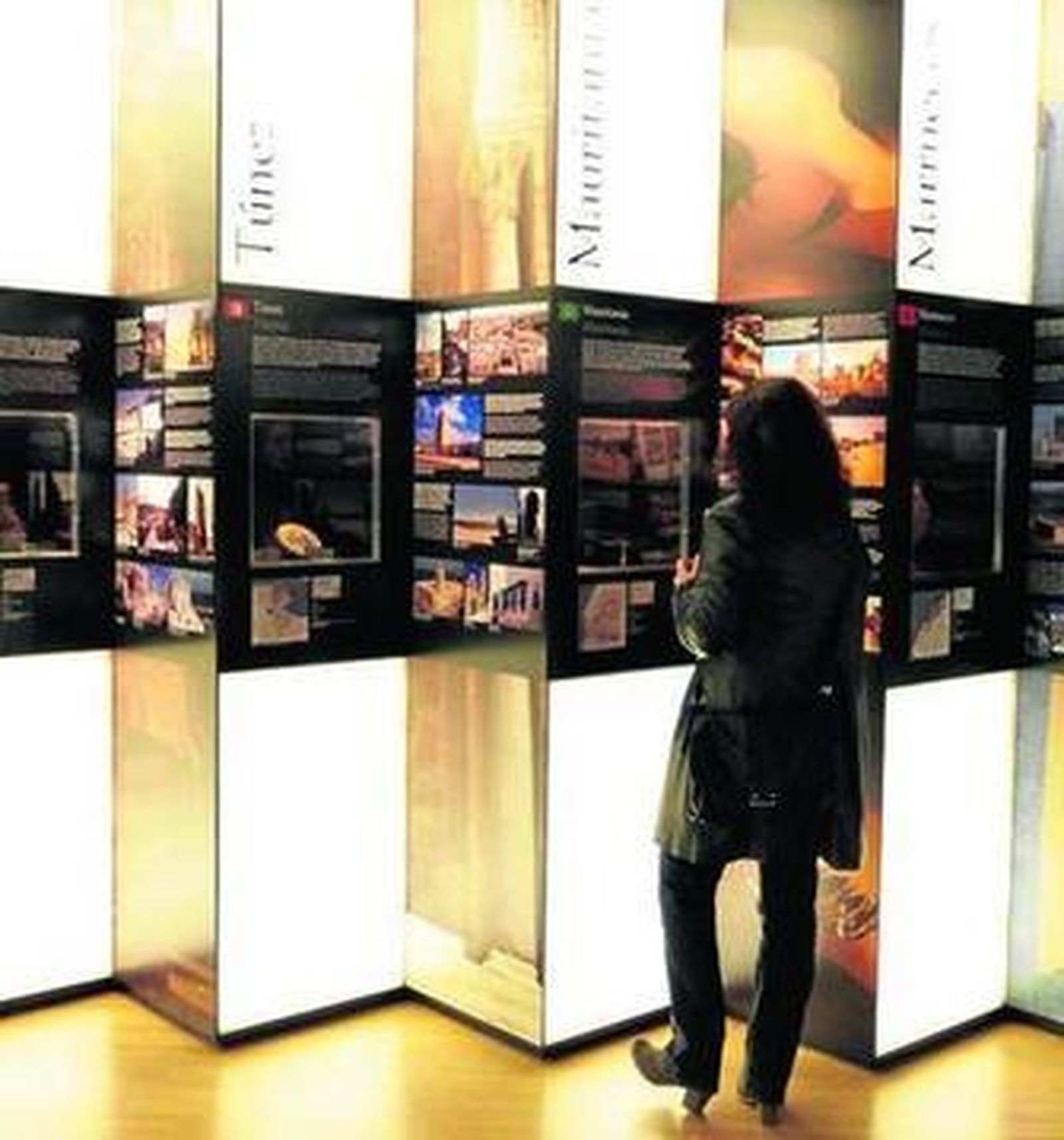 Sala de El Legado en el Parque de las Ciencias.