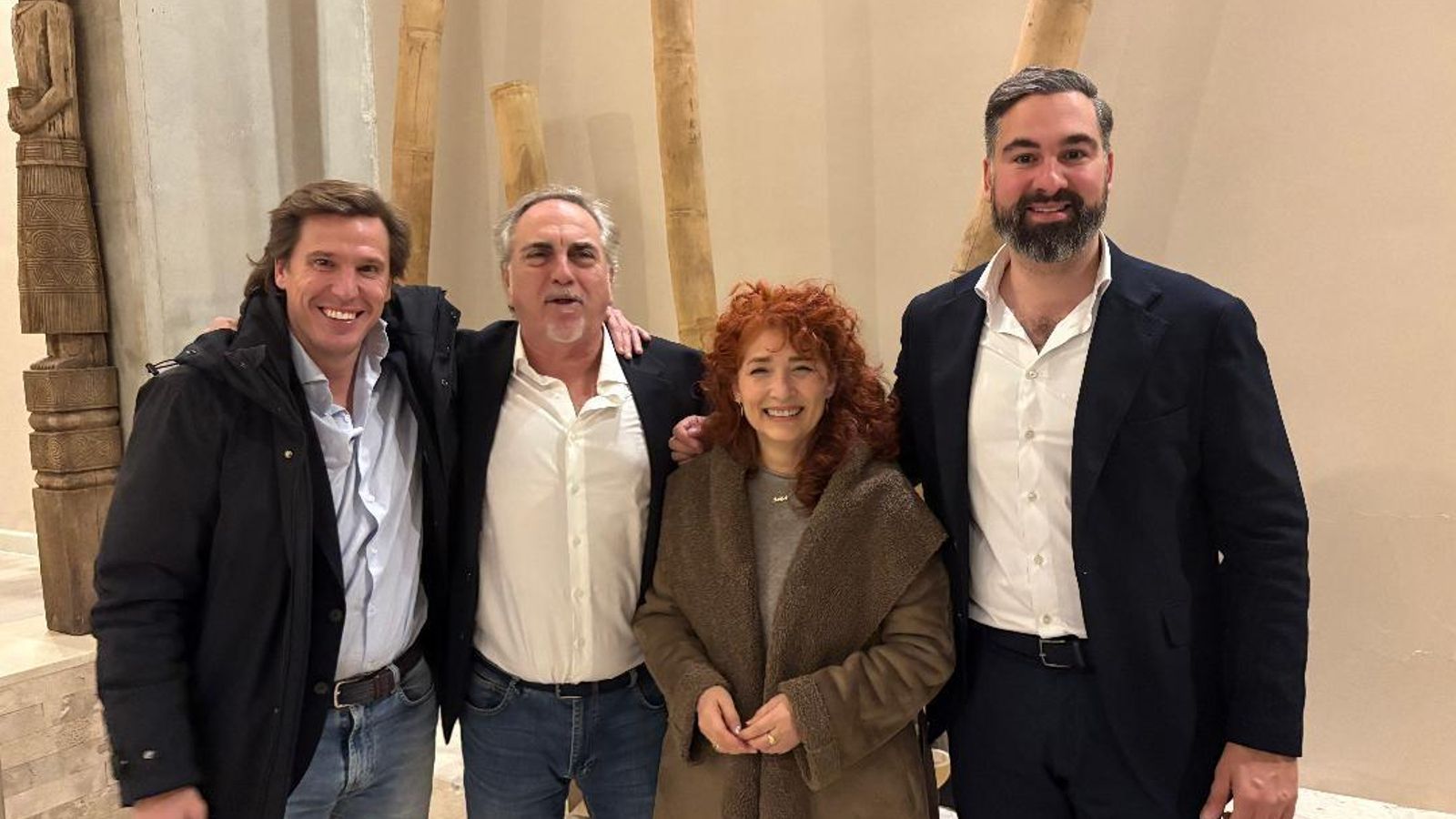 Pablo Otero, José Luis García Cossío ‘El Selu’, Maribel Verdugo y Carlos Lucero.