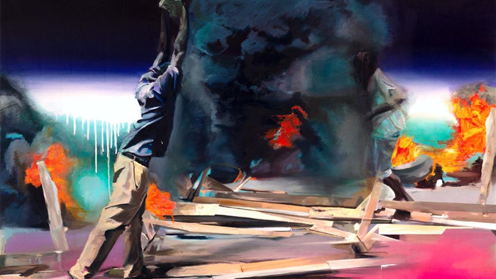 La obra titulada ‘La fragua de Vulcano’.