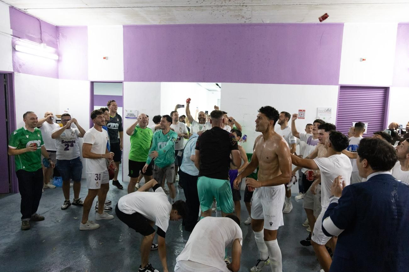 La celebración del Real Jaén.