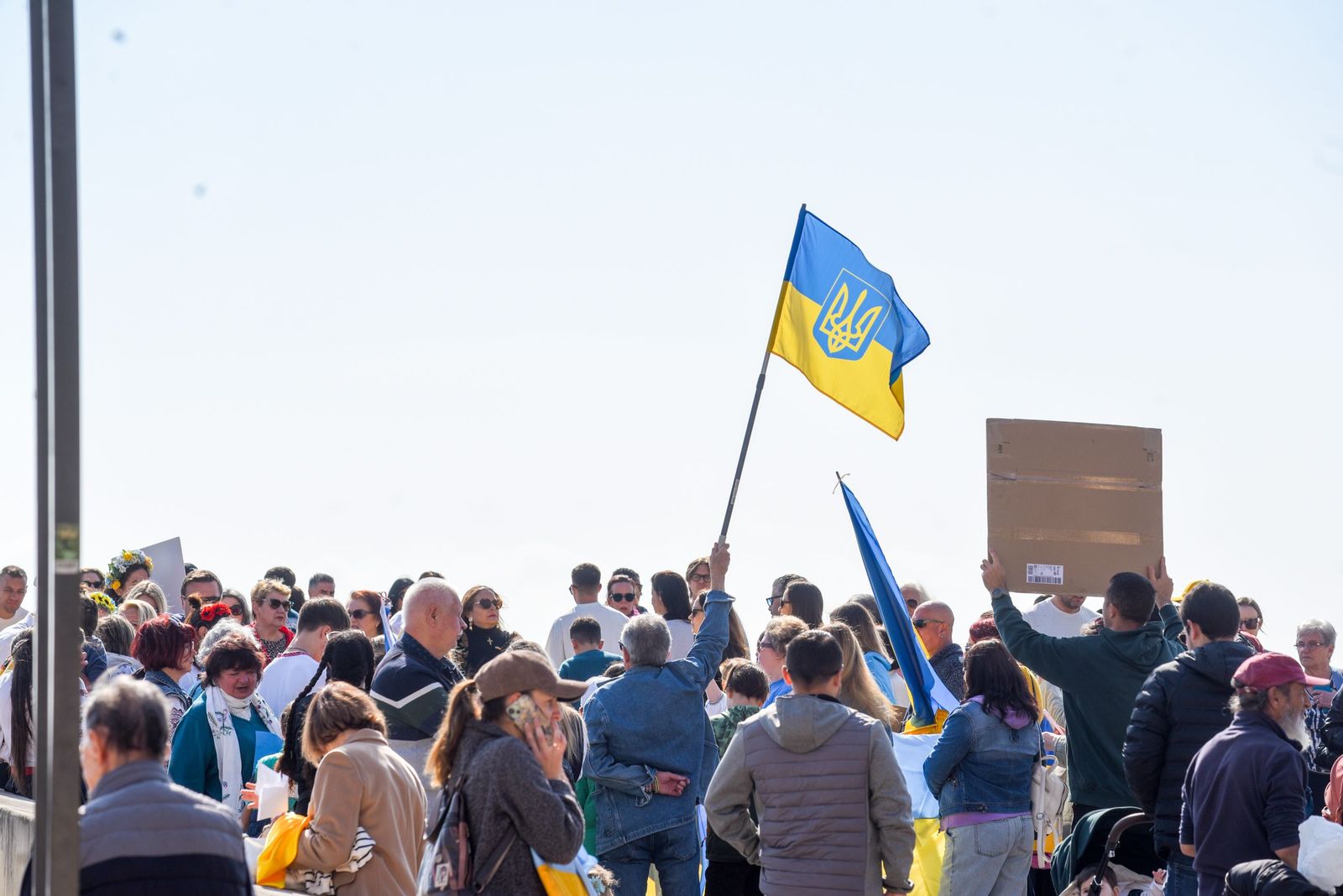 El pueblo ucraniano exige desde Córdoba libertad para Ucrania cuatro años después de la invasión rusa