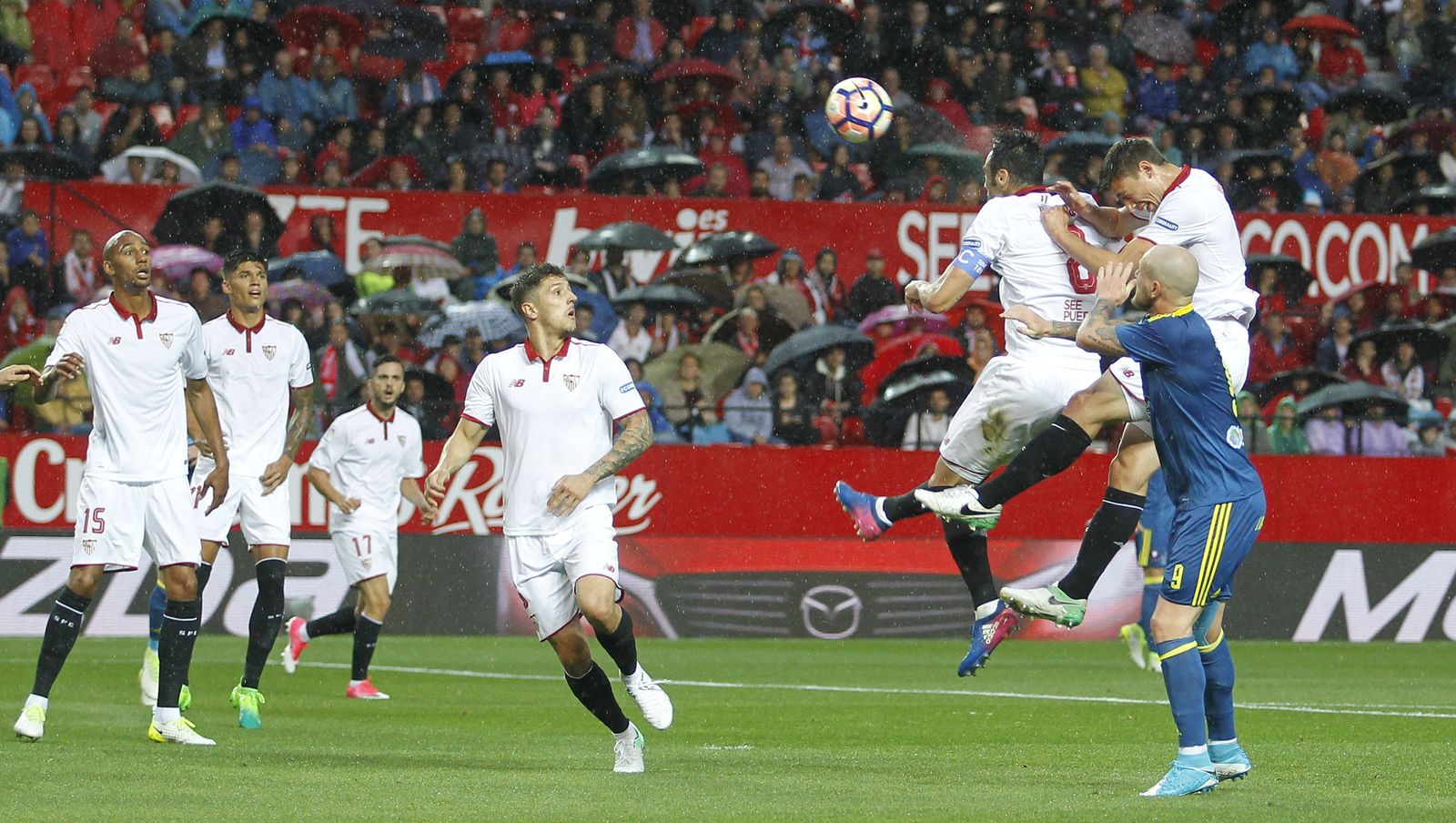 El Sevilla FC-Celta de Vigo, en imágenes