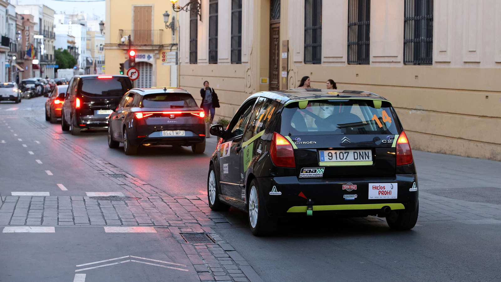 Salida del Rally Ciudad de Jerez 2024