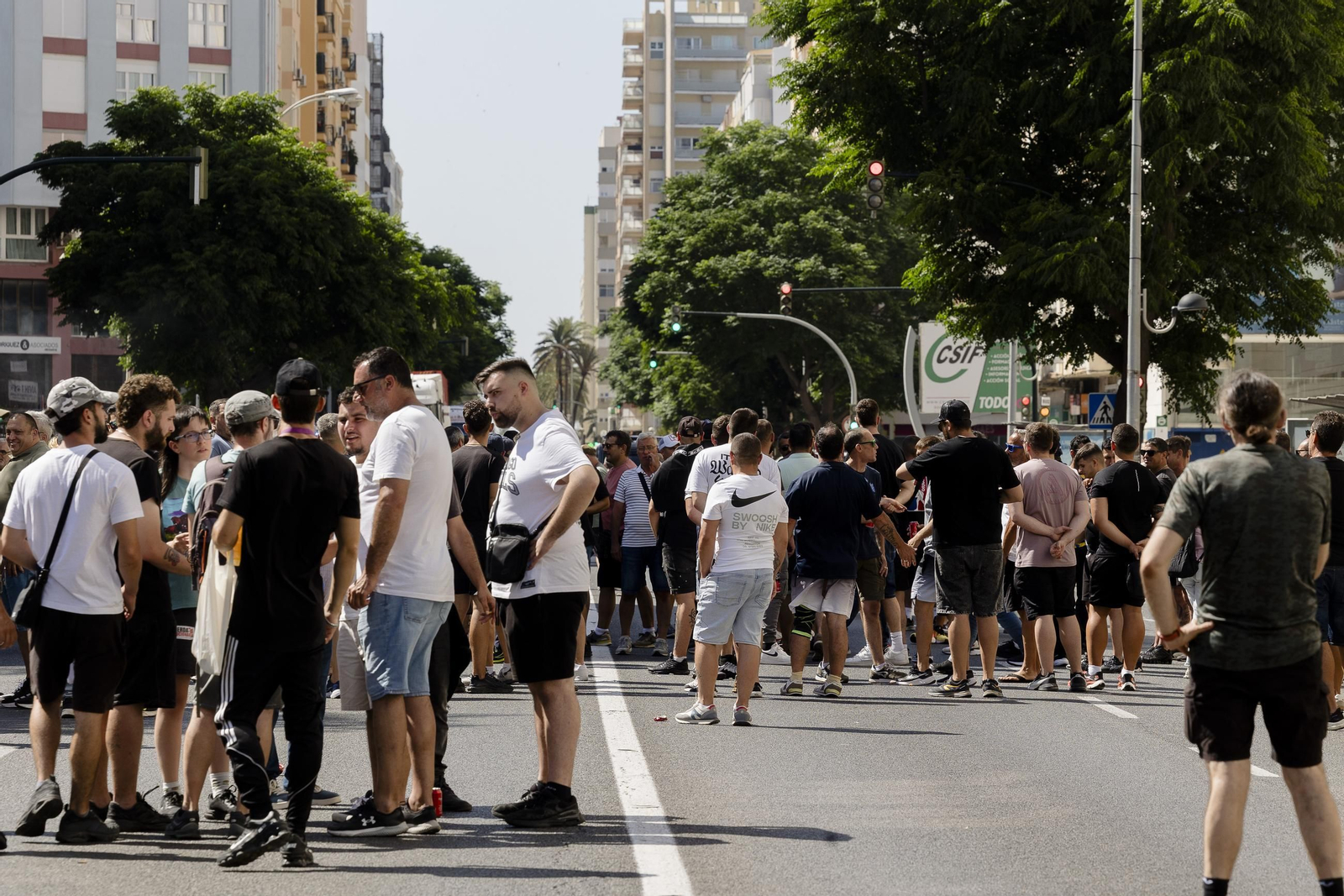 Las imágenes de las protestas de la huelga del metal en Cádiz de este jueves 26 de junio
