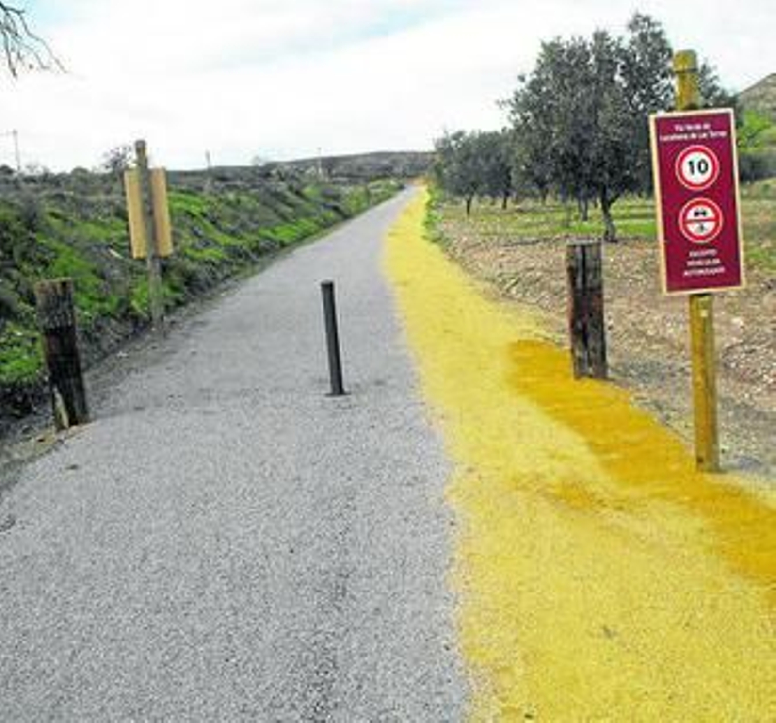 Imagen actual de la Vía Verde.