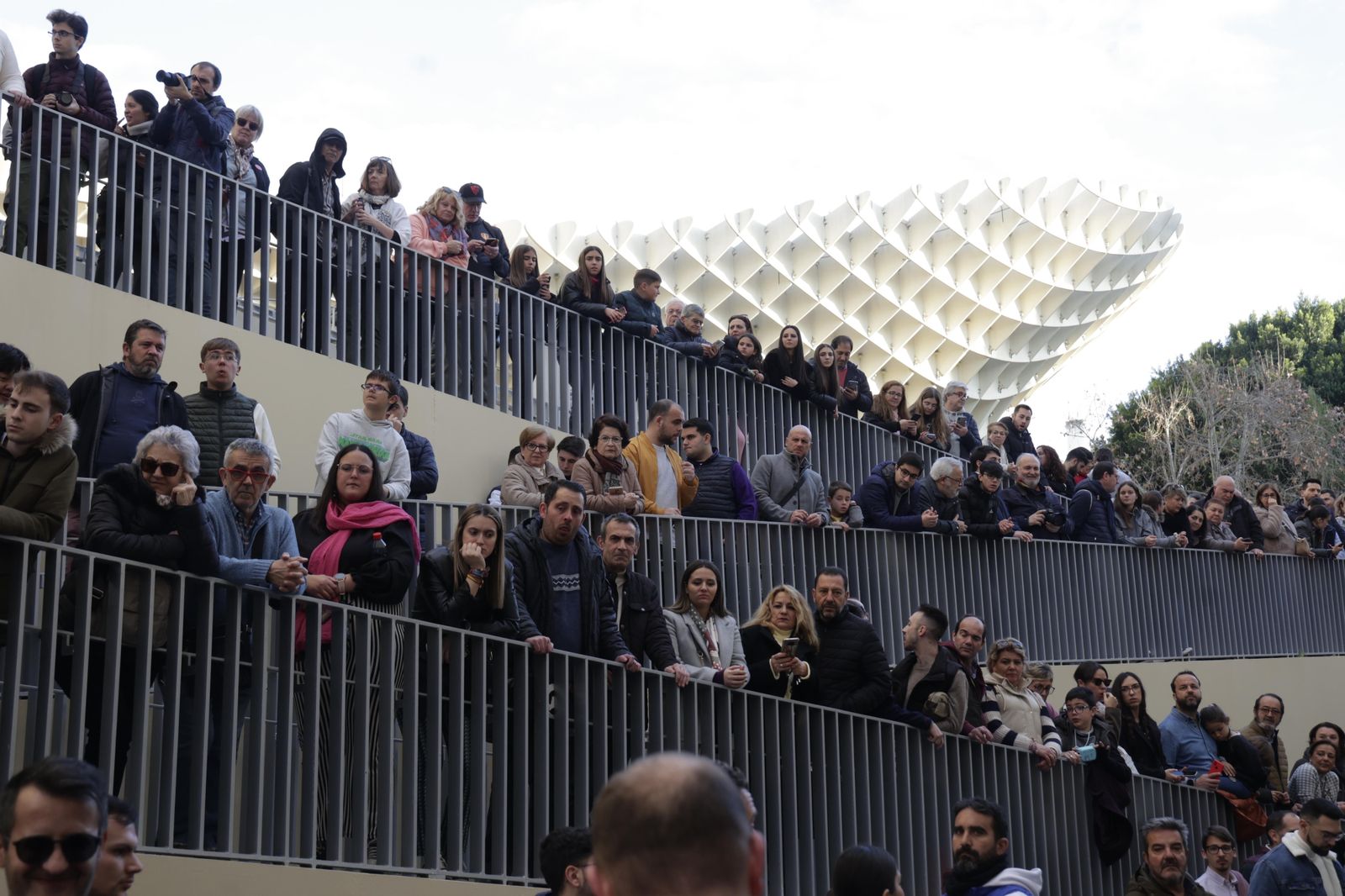 Las imágenes del Vía Crucis de las Hermandades