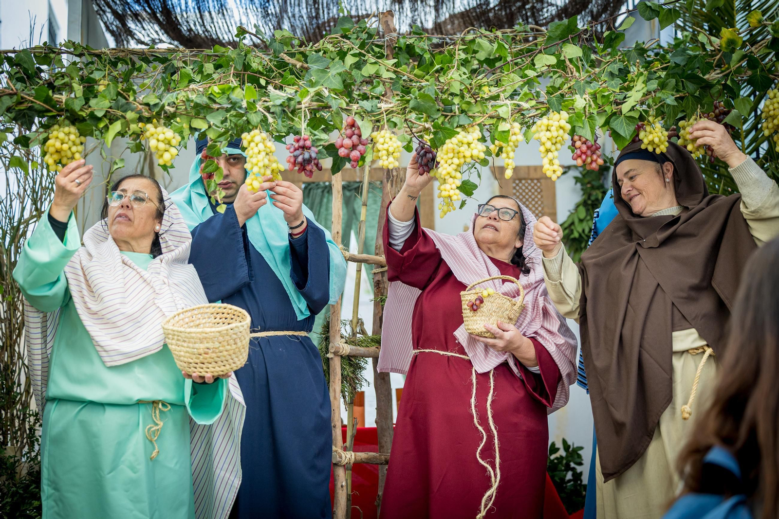 Las imágenes del belén viviente de Medina 2025