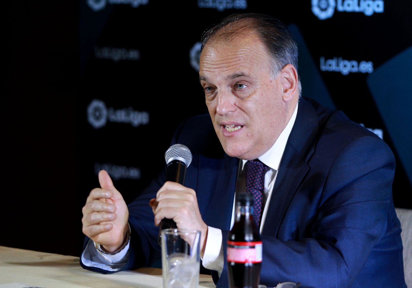 Javier Tebas, presidente de LaLiga.