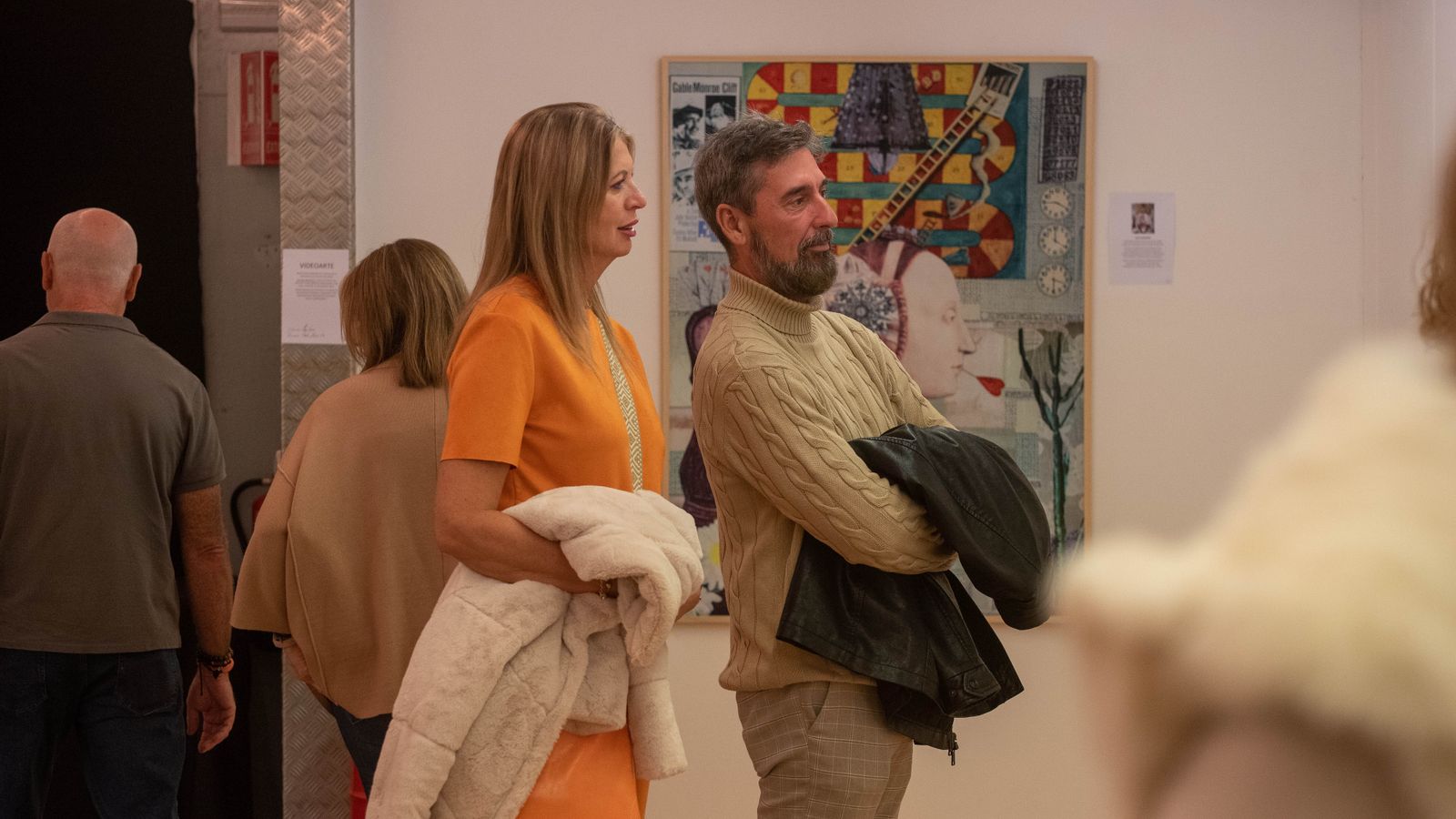 La inauguración de la exposición 'Arquitectura imposible' de Marga Guinea en Alcultura, en imágenes