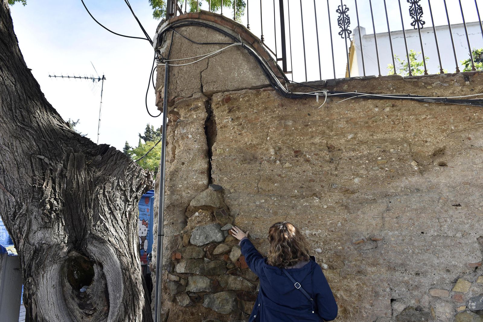 La barriada de El Monumento, en imágenes