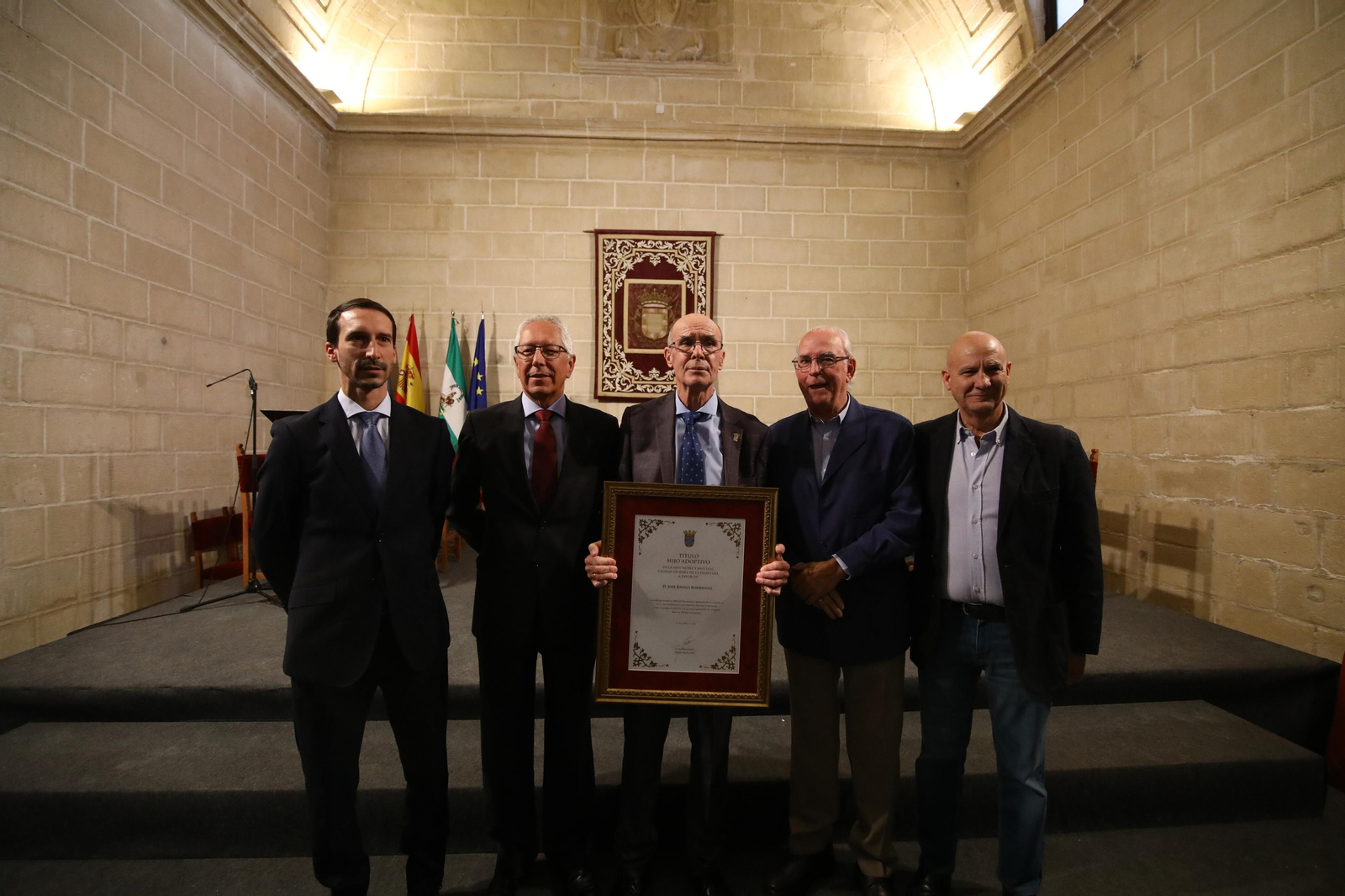 Pepe Ravelo Hijo Adoptivo de Jerez