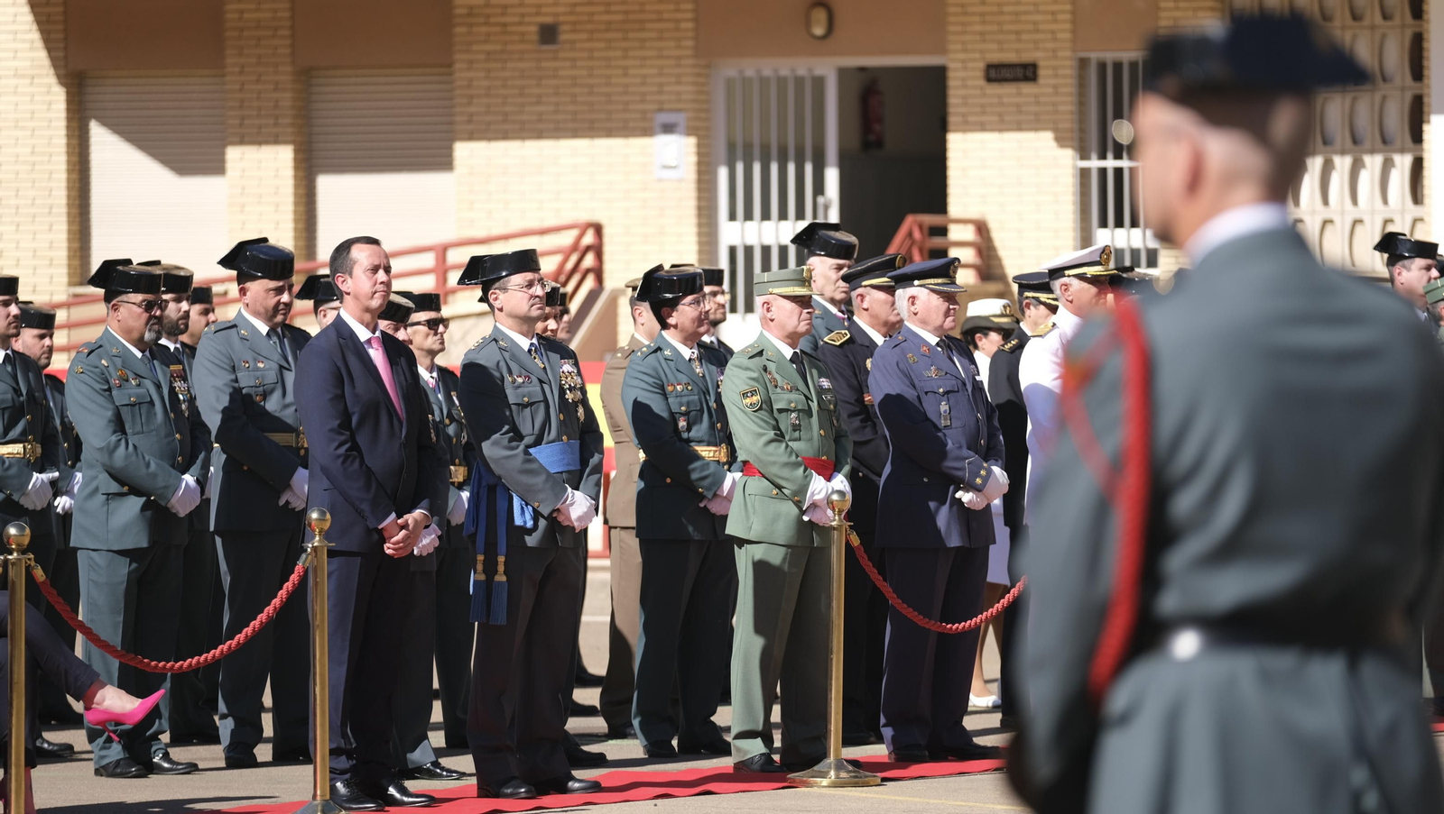 Imágenes de la celebración del 179 aniversario de la Guardia Civil, en la Comandancia de Almería