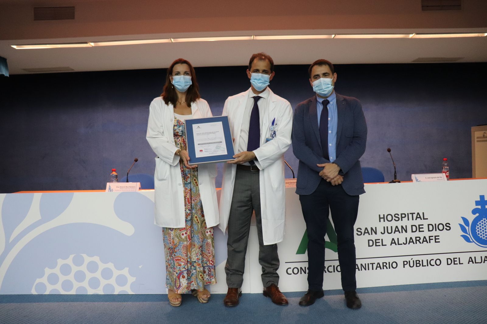 El Hospital San Juan de Dios renueva por tercera vez su certificación con la Agencia de Calidad Sanitaria