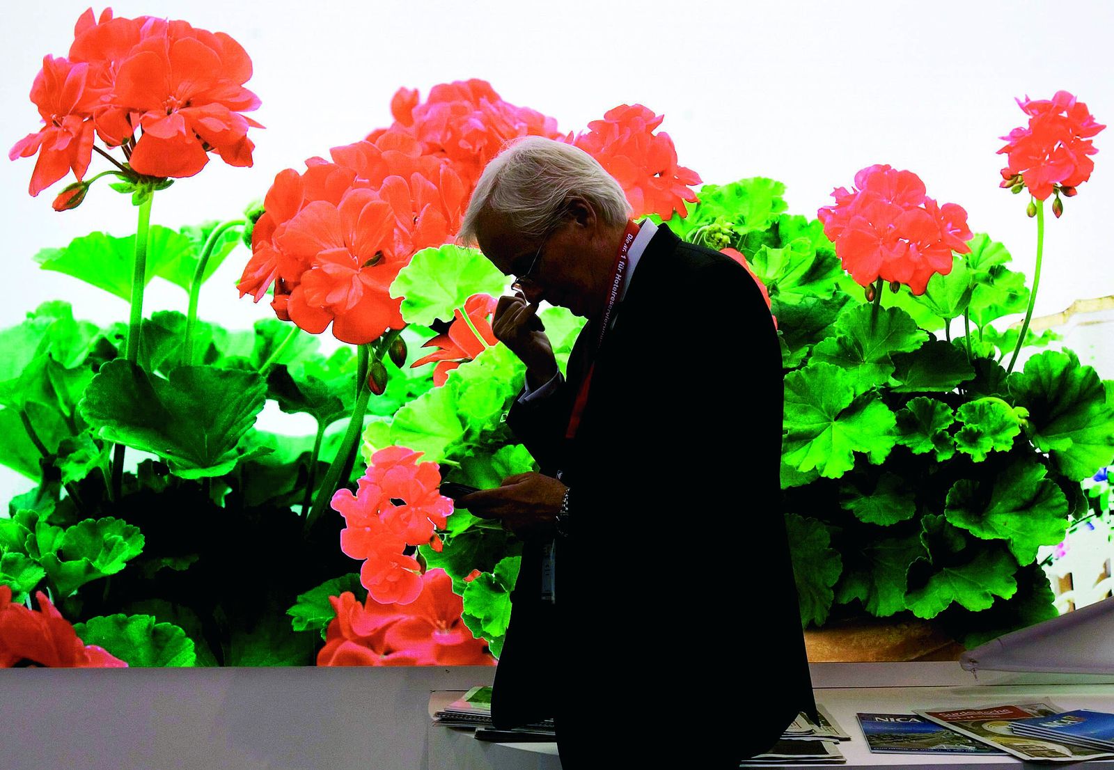 Expositor de Sevilla en una de las últimas ediciones presenciales de la feria ITB.