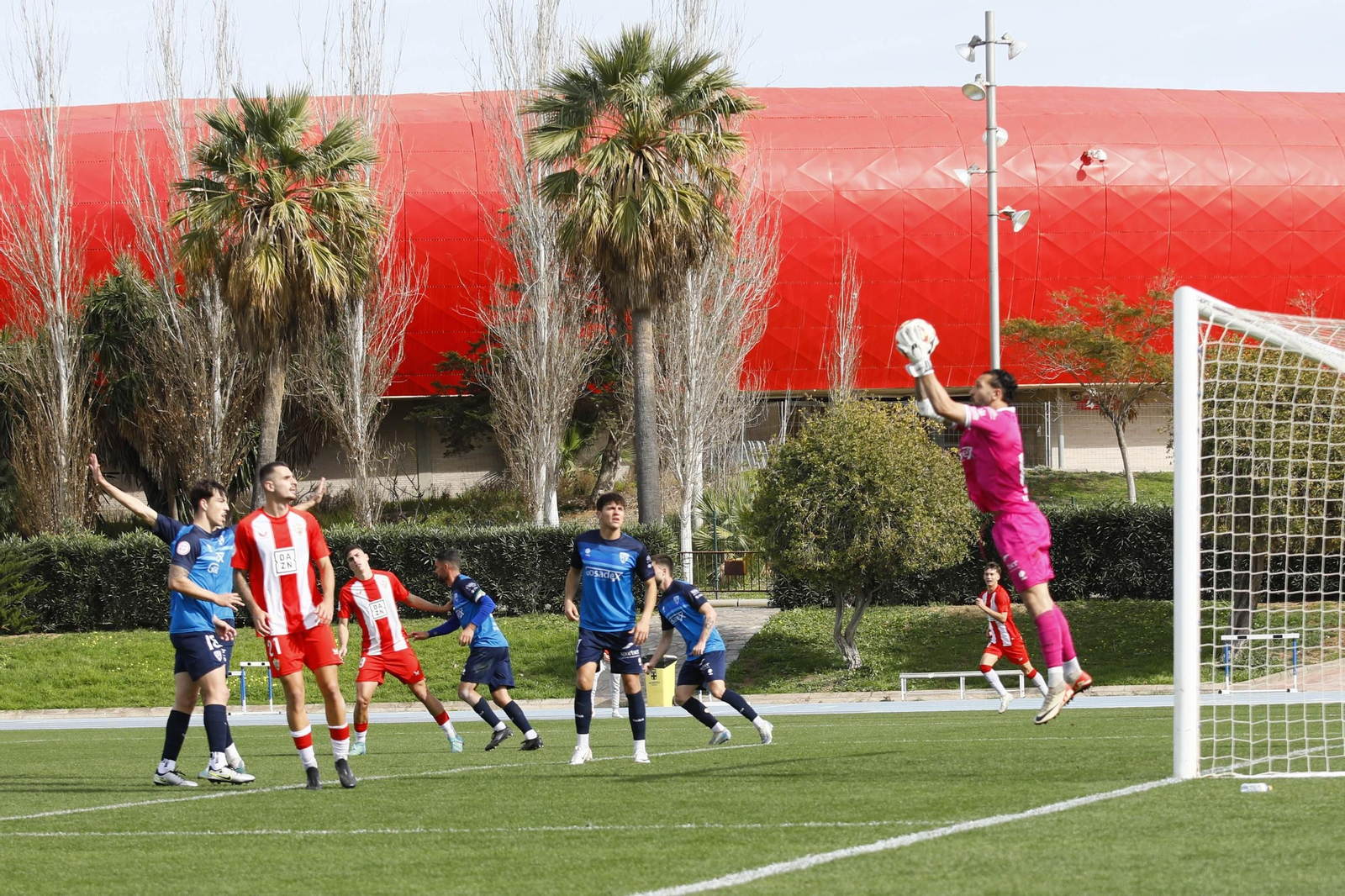 Imágenes del partido entre Almeria B contra Villanovense de segunda RFEF
