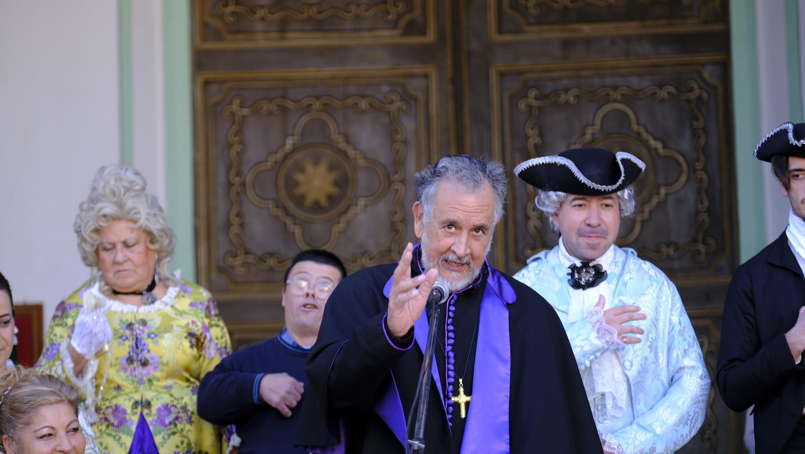 Recreación histórica de la visita del Marqués de los Vélez a Vélez Rubio, en imágenes